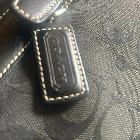 Coach Black Designer Purse - Picture 4 of 8